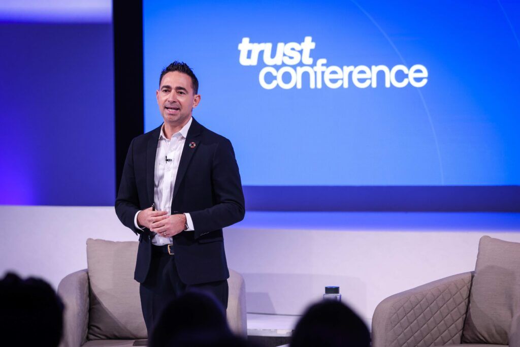 Antonio Zappulla speaks at 2025 Trust Conference.